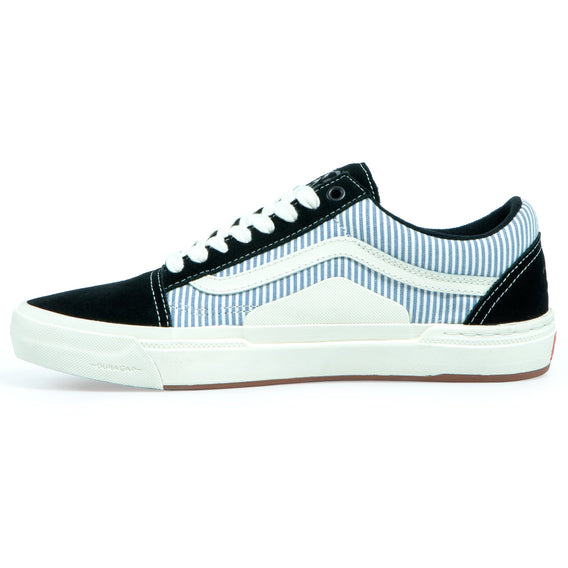 Vans X Federal Old Skool Pro Shoes Black Pinstripe Backyard BMX