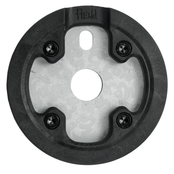 Fiend Varanyak V2 Sprocket With Guard - Tumbled Aluminium 25 Tooth