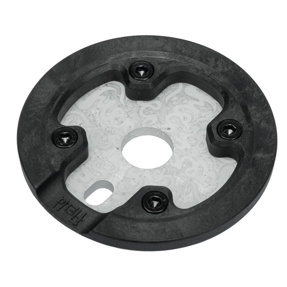 Fiend Varanyak V2 Sprocket With Guard - Tumbled Aluminium 25 Tooth