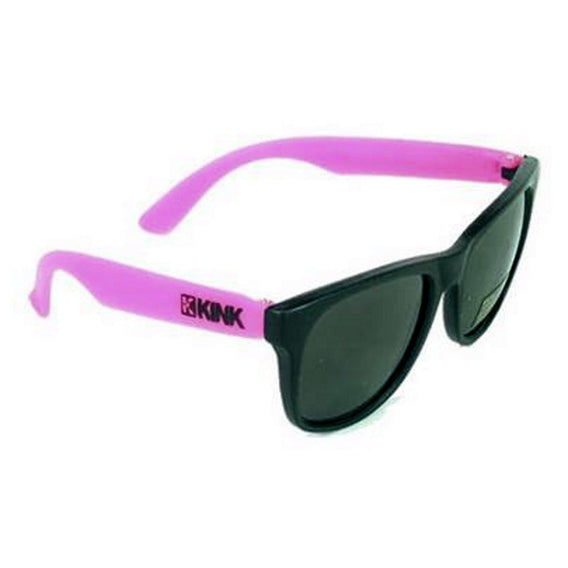 Kink Sunglasses - Black With Pink Arms