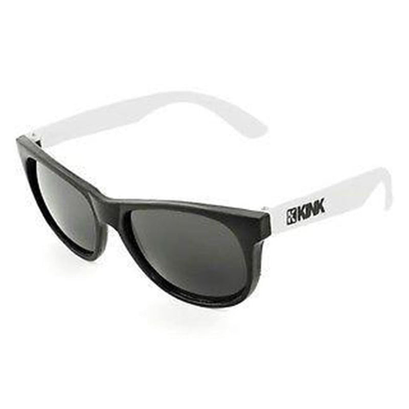 Kink Sunglasses - Black With White Arms