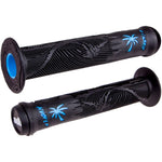 ODI Hucker Grips - Black / Blue 160mm