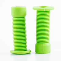 ODI Longneck Grips Schrader Valve Caps - Green (Pair)