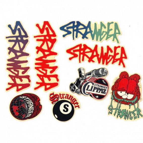 Stranger Sticker pack (8 pieces)