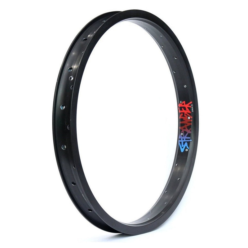 Stranger Crux XL Rim - Matt Black Anodized 36 Hole