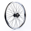 Tall Order Dynamics RHD Cassette Wheel - Black With Chrome Rim And Silver Nipples 9 Tooth