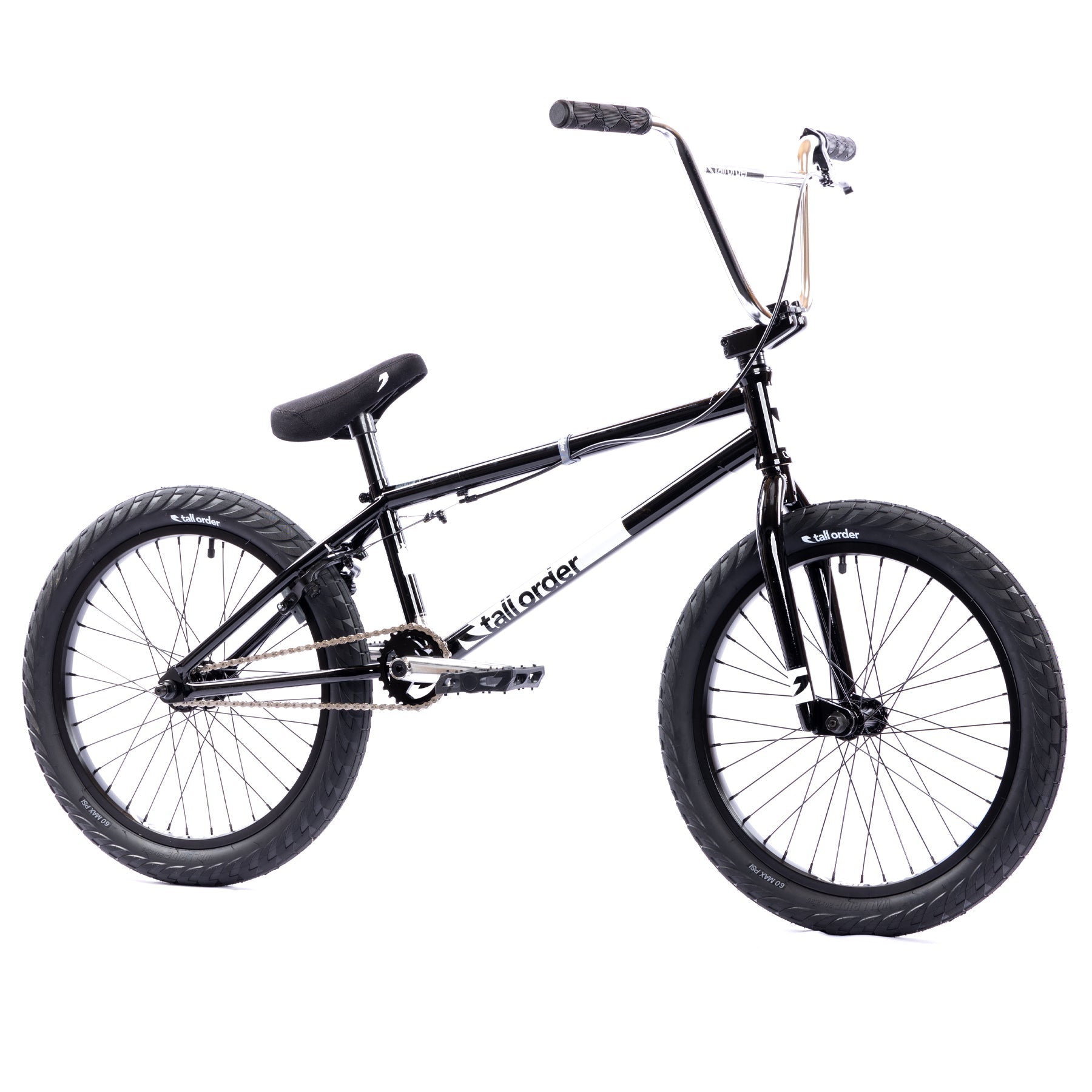 Black and chrome bmx new arrivals