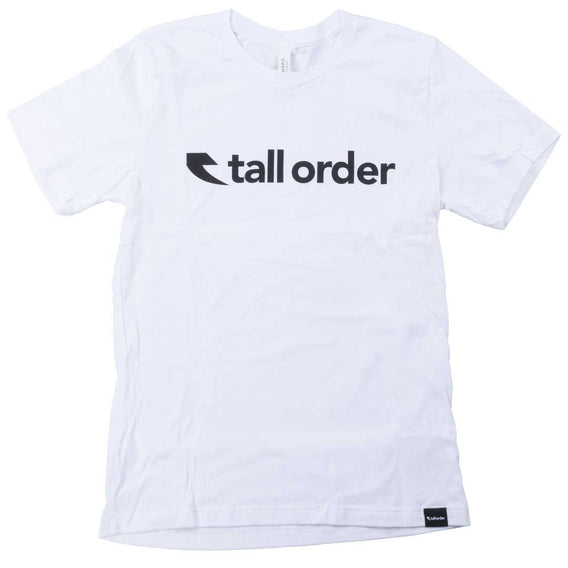 Tall Order Font T-shirt - White | BMX