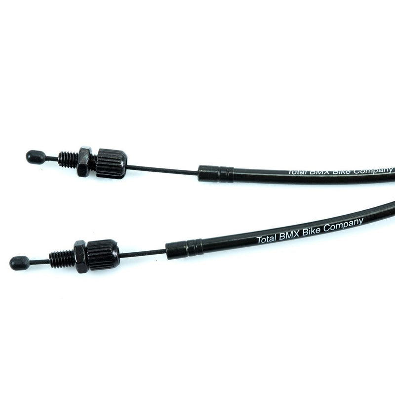 Total BMX DBS Dual Lower Gyro Cable - Black