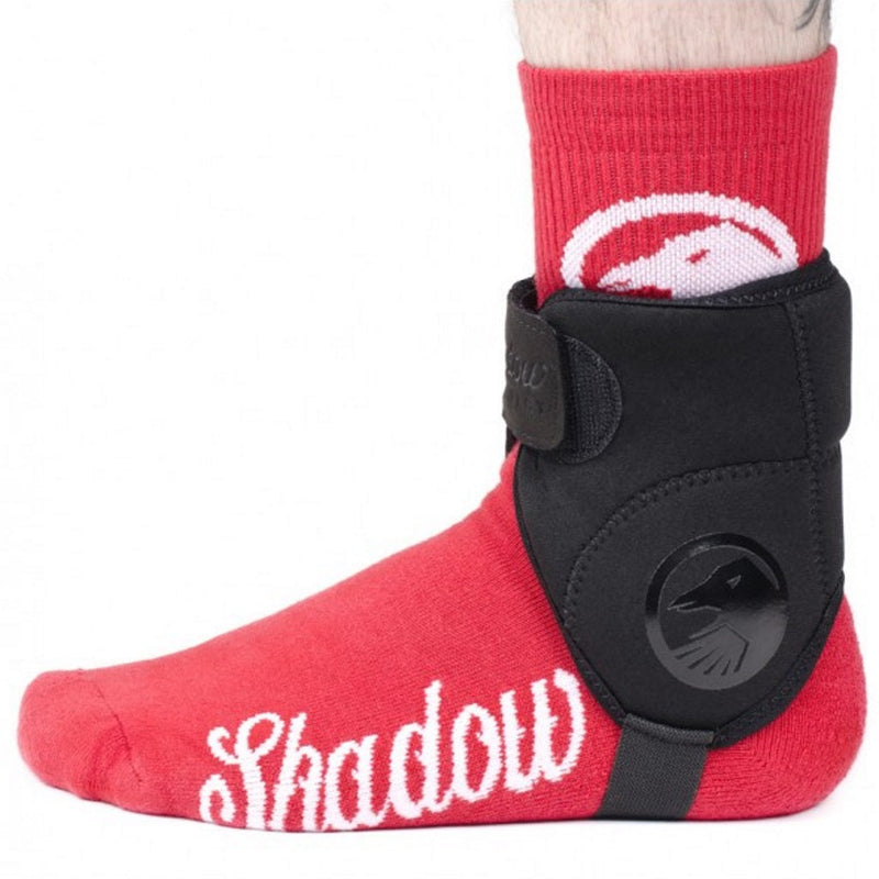 Shadow Super slim ankle guards Black
