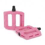 Shadow Surface Plastic Pedals - Double Bubble Pink 9/16"
