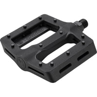 Shadow Surface Plastic Pedals - Black 9/16"