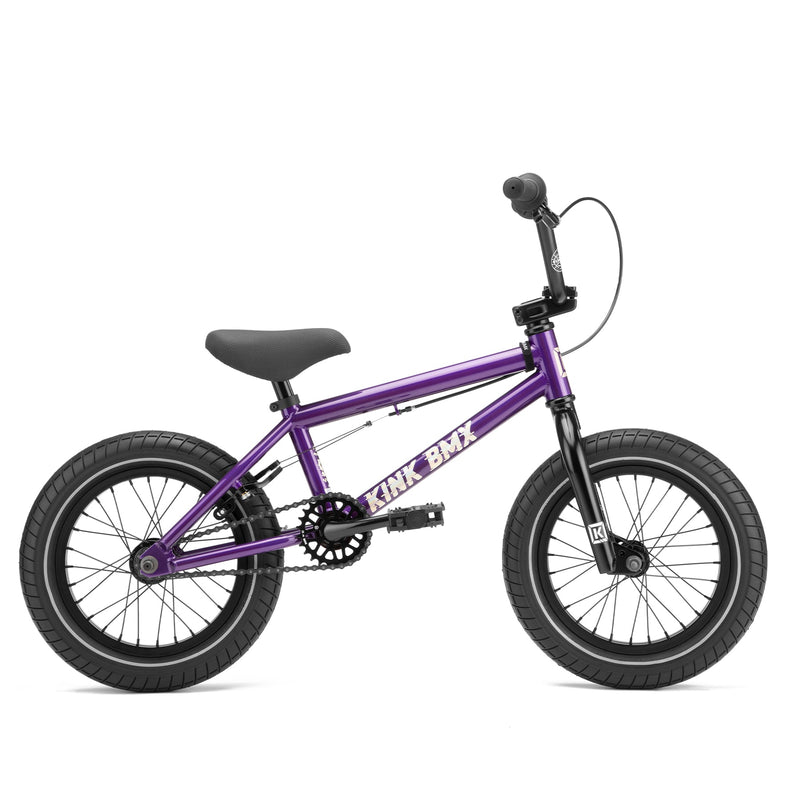 Kink Pump 14" BMX Bike - Gloss Digital Purple 14.5"